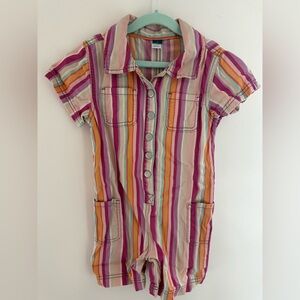 Old Navy Striped Kids Romper - 5T